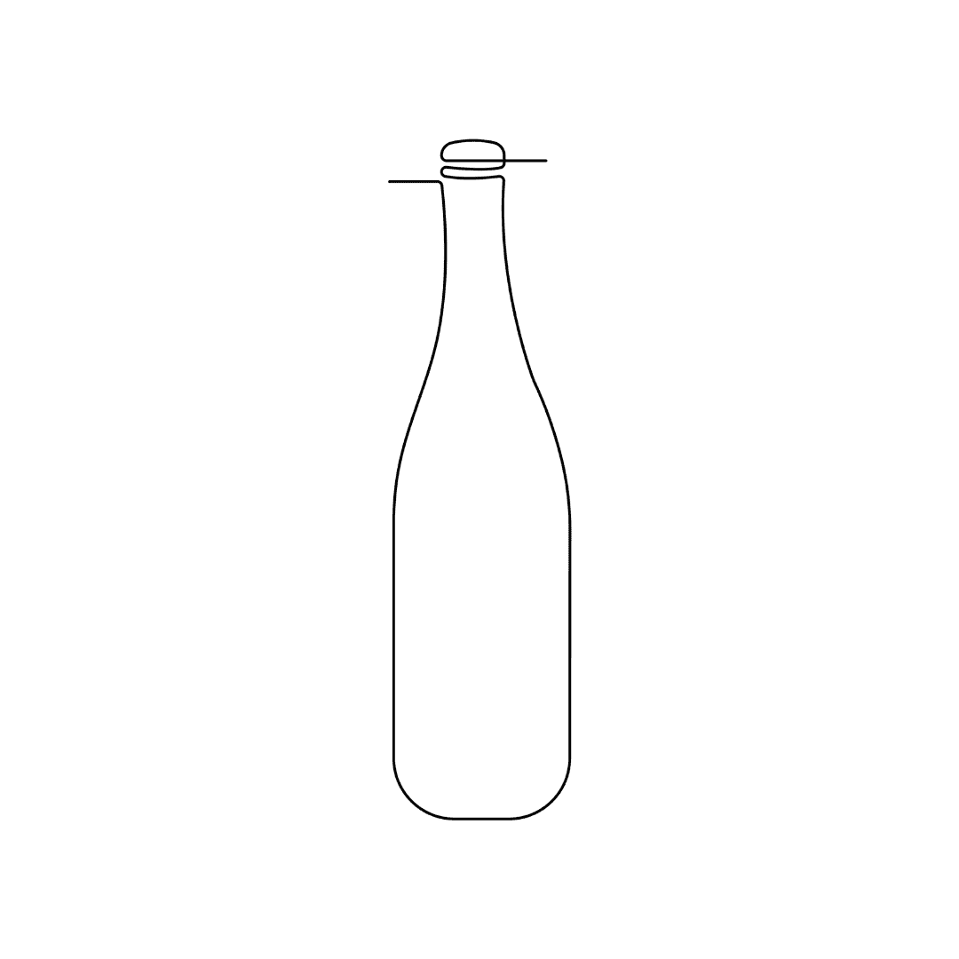 La mèche en l'air - Bouteille