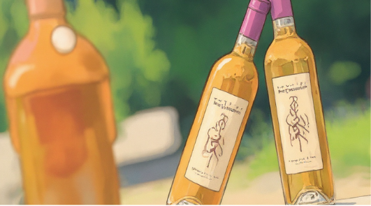 nos vins désalcoolisés - la mèche en l'air